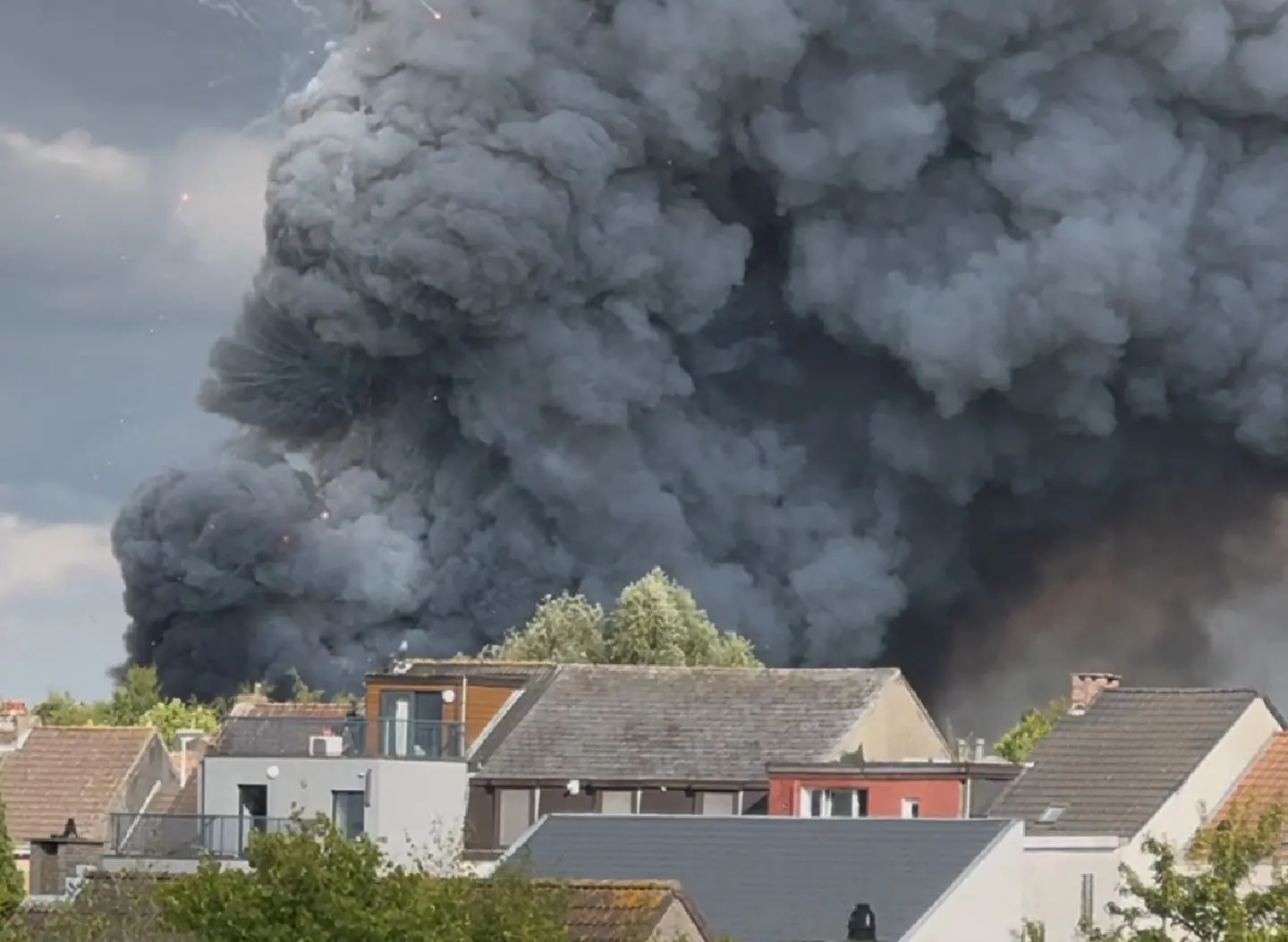 Massive fire damages Tomorrowland's main stage ahead of festival in Belgium