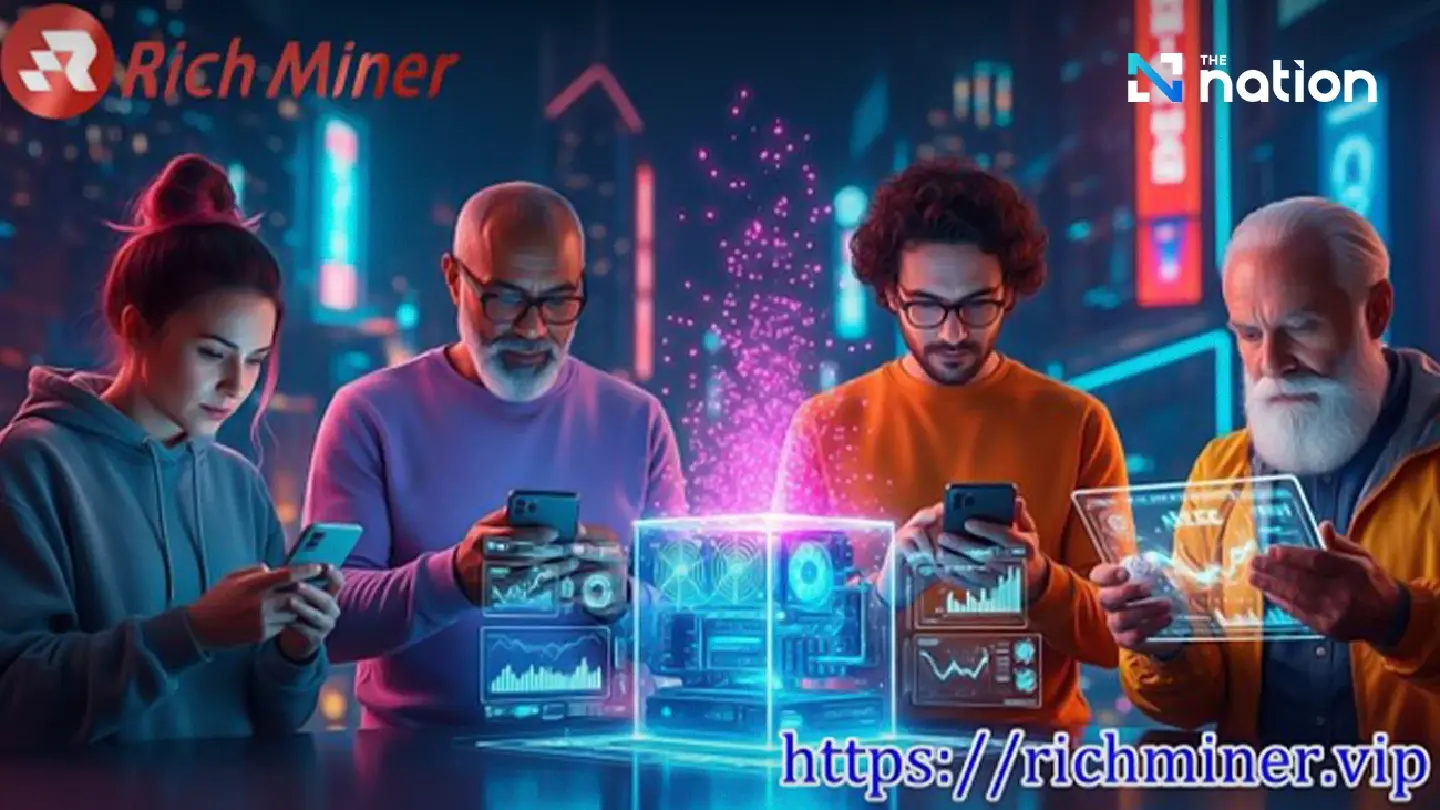 Zero investment! RICH Miner free cloud mining easily earns $3333