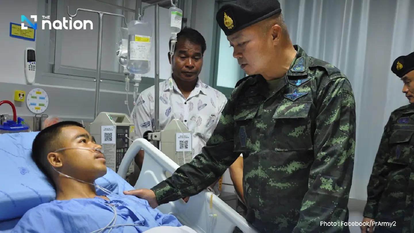 3 Thai troops injured by recently planted Russian landmine at Emerald Triangle