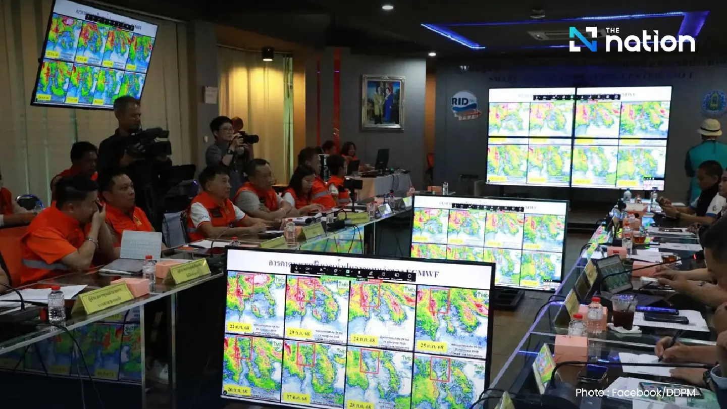 Emergency alert system on standby as storm Wipha nears Thailand Emergency alert system on standby as storm Wipha nears Thailand