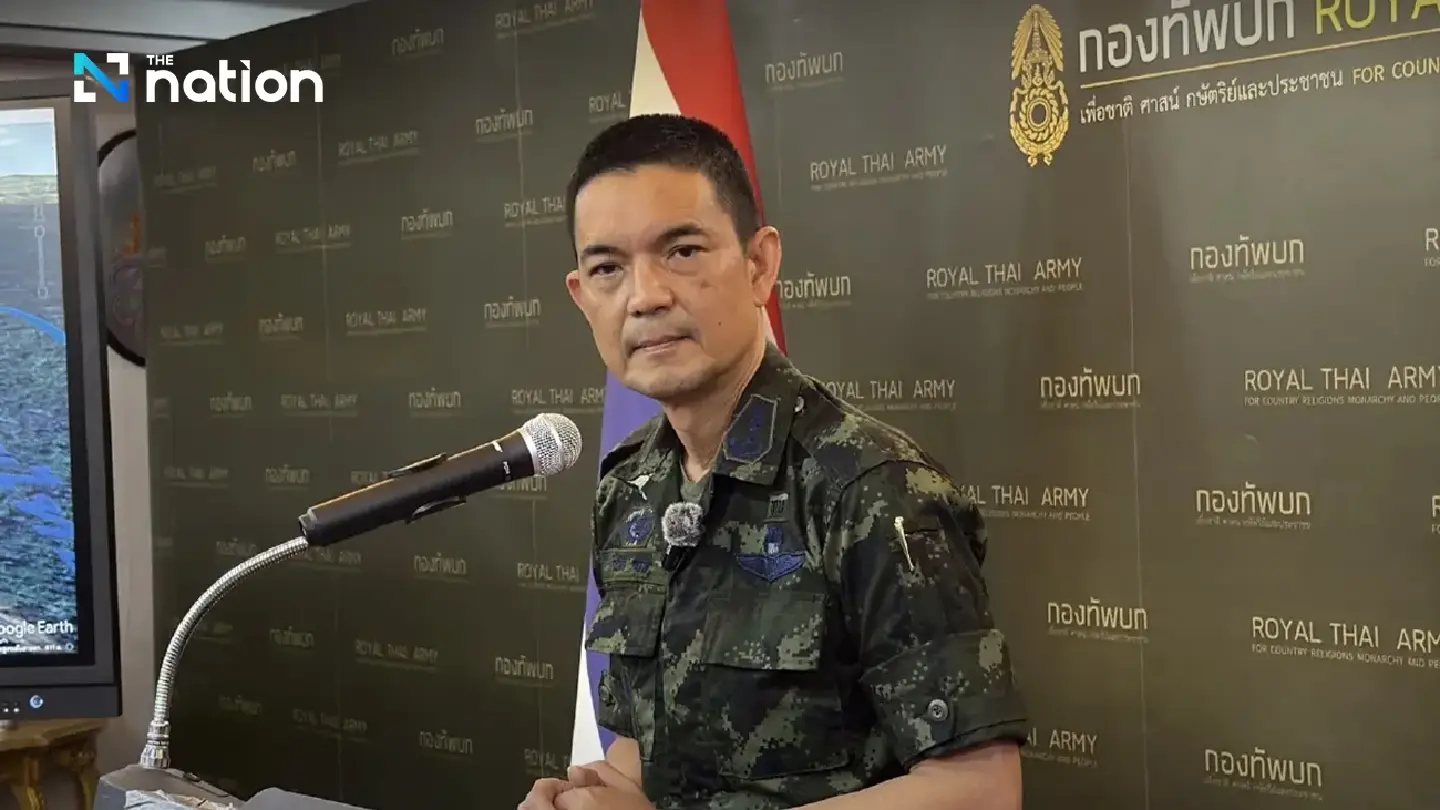 Army invites foreign military attaches to witness the impact of heavy Cambodian attacks
