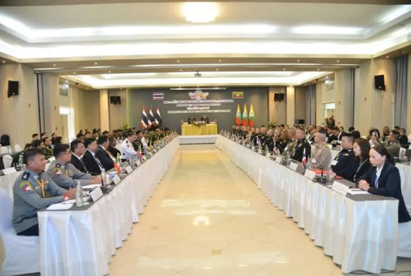 Thailand, Myanmar discuss border river pollution and online crimes at 37th RBC meeting
