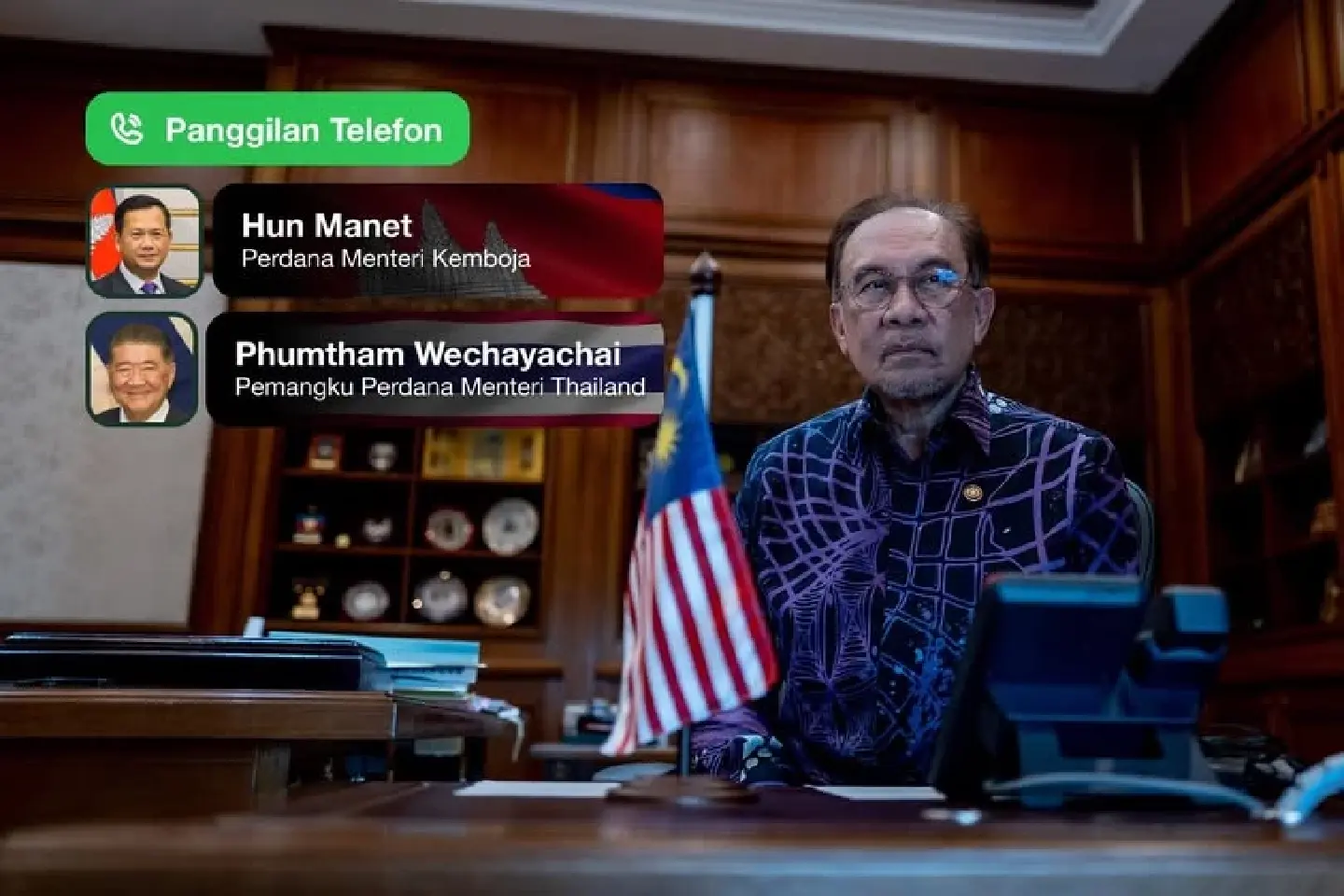 Malaysian PM calls for ceasefire between Thailand and Cambodia, urges peace talks as ASEAN Chair