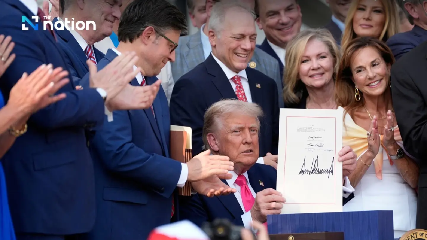 In July 4 ceremony, Trump signs tax and spending bill into law