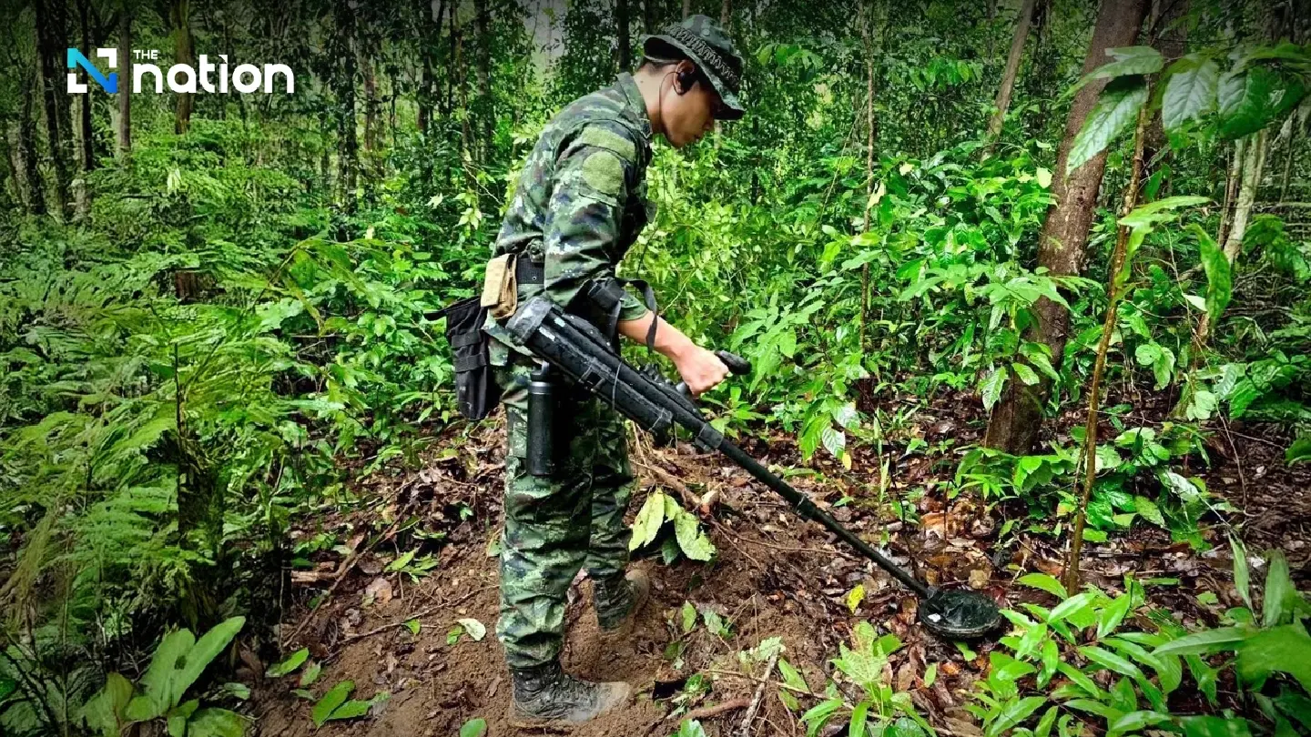 RTA deploys engineering corps, armoured tractors to clear landmines near Chong Bok