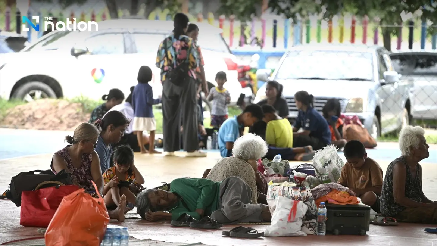RTA evacuates over 60,000 people from 4 provinces as Thai-Cambodian border clashes intensify