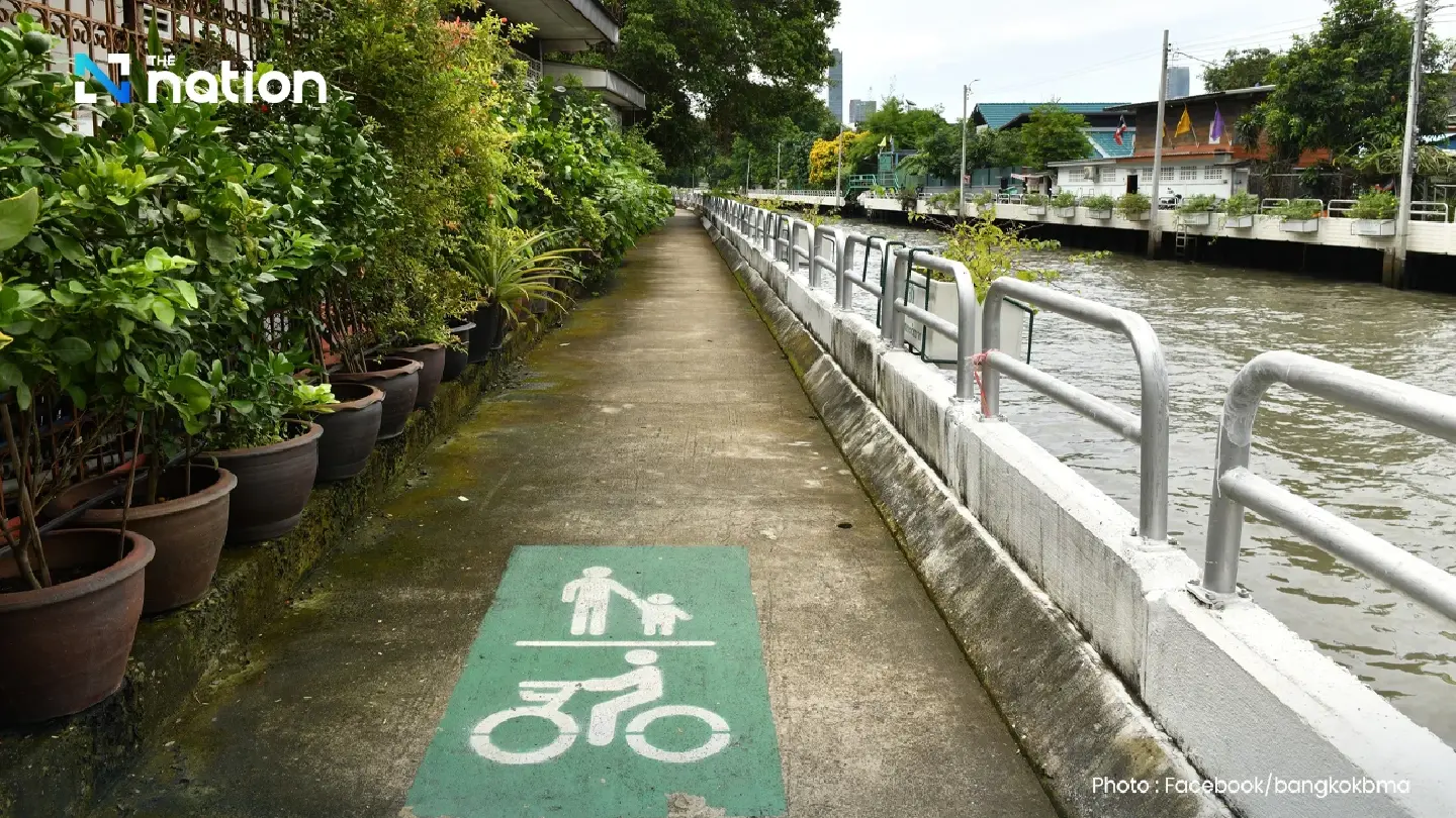Bangkok begins development of 47.5 km walkway and cycle path along Saen Saeb Canal to promote sustainable transport