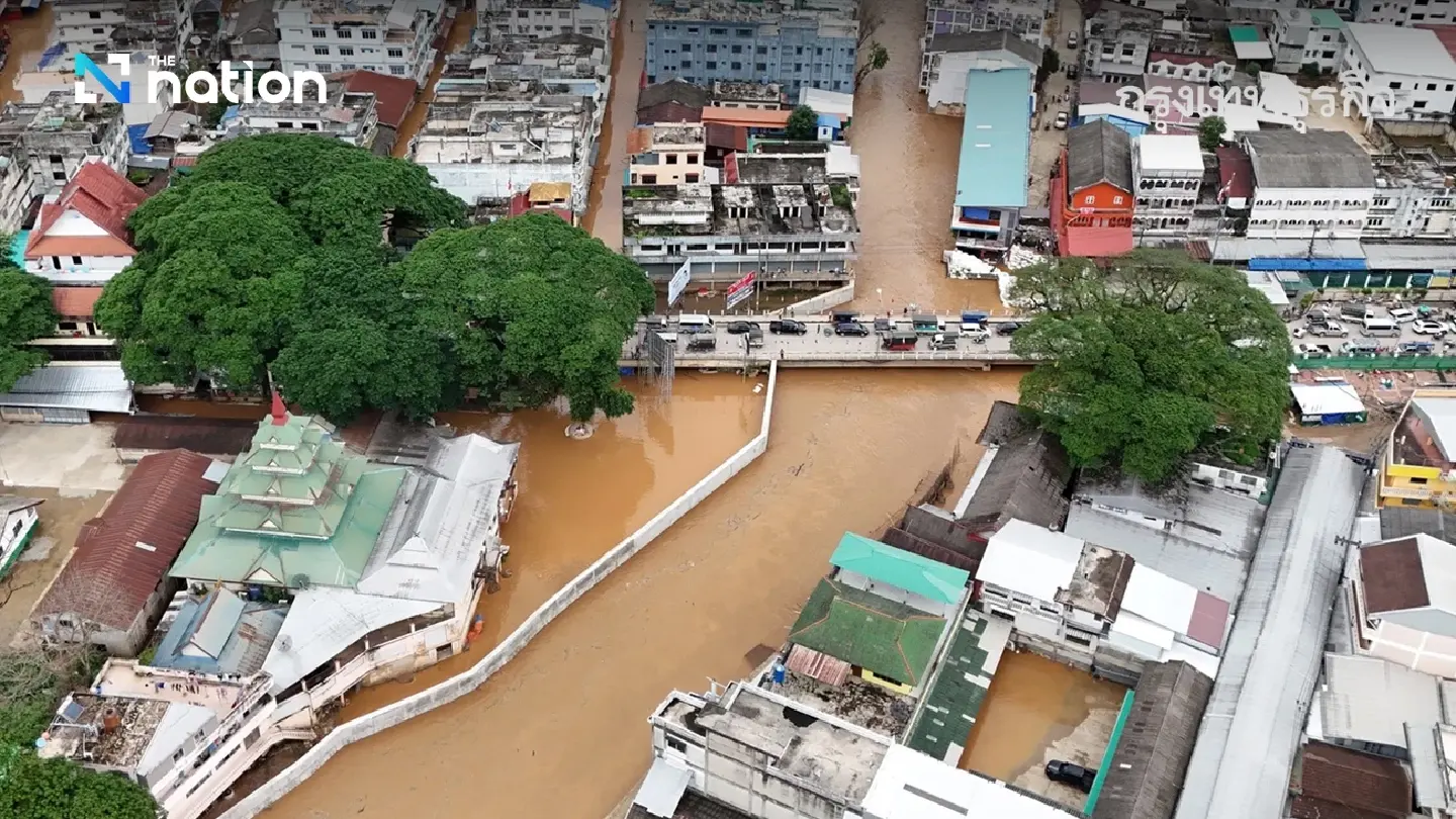 Mekong River rising as Thailand braces for floods, landslides and heavy rain from July 6-12 