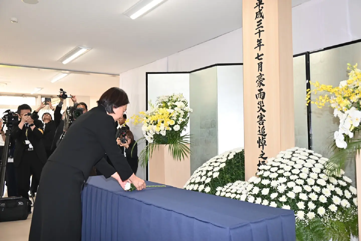 Victims mourned 7 years after Western Japan rain disaster