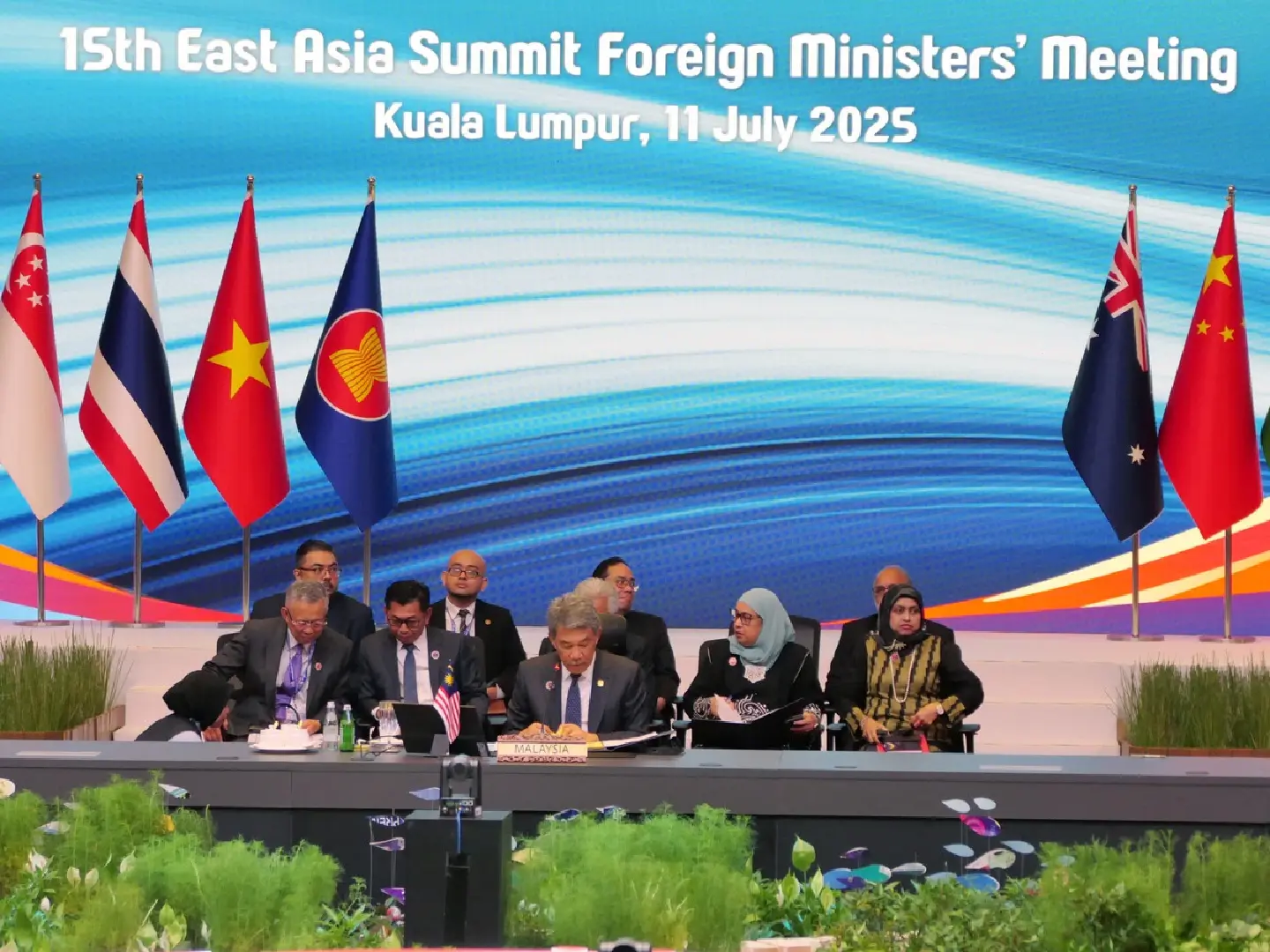 East Asia Summit Foreign Ministers silent on tariffs East Asia Summit Foreign Ministers silent on tariffs