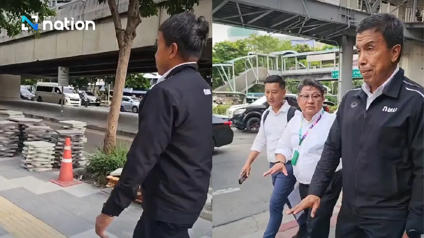 Bangkok Governor inspects pedestrian and drainage improvements on Lat Phrao – Phaholyothin Roads
