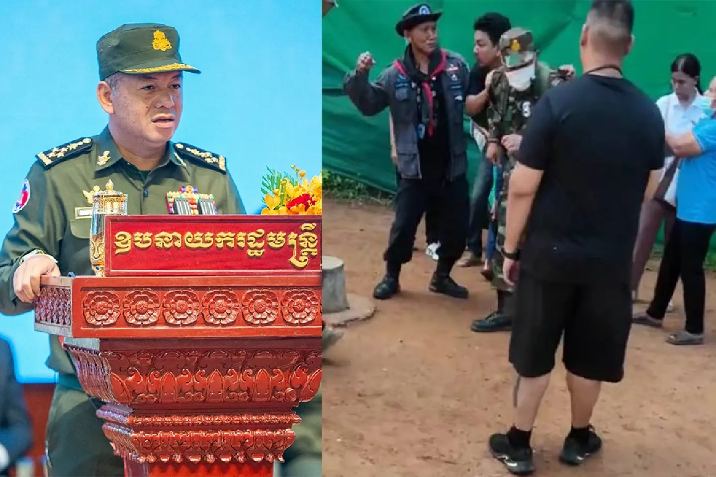 Cambodia Defence minister demands public apology for assault on soldier at Ta Mone Thom Cambodia Defence minister demands public apology for assault on soldier at Ta Mone Thom