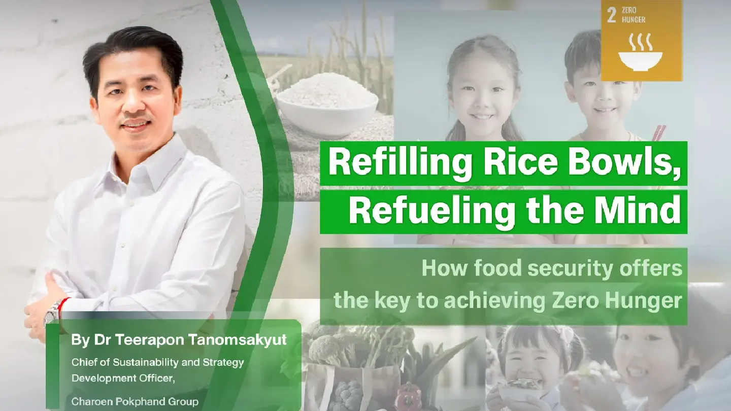 Refilling Rice Bowls, Refueling the Mind: How food security offers the key to achieving Zero Hunger