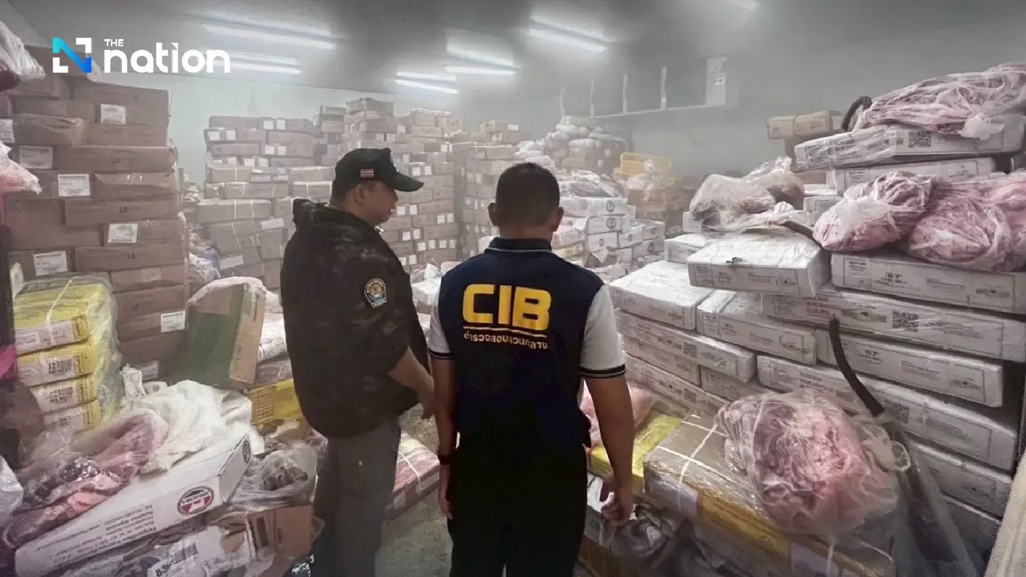 Police seize over 41 tonnes of smuggled beef and organs soaked in formalin Police seize over 41 tonnes of smuggled beef and organs soaked in formalin