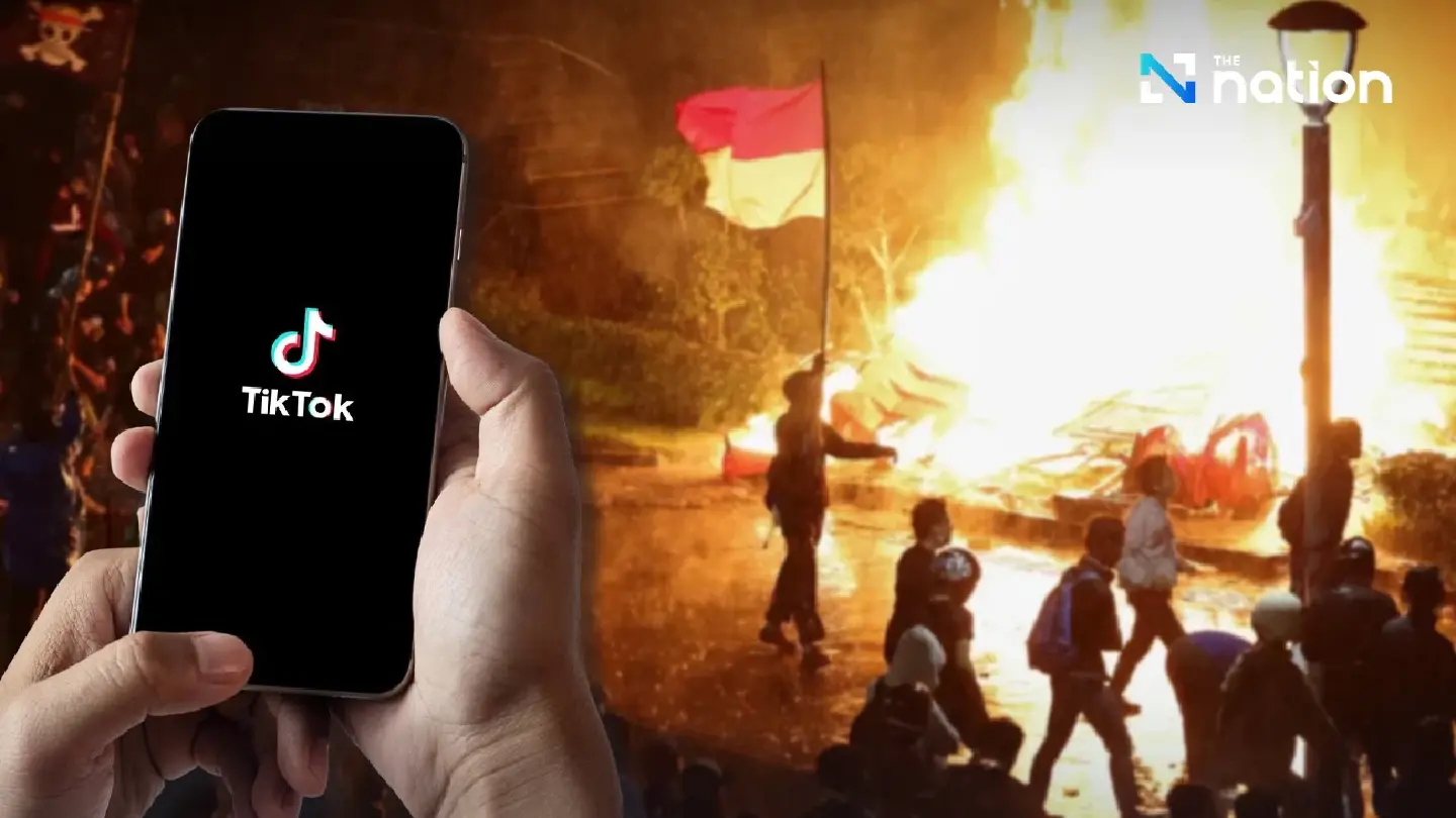 TikTok suspends live streaming in Indonesia as protests escalate