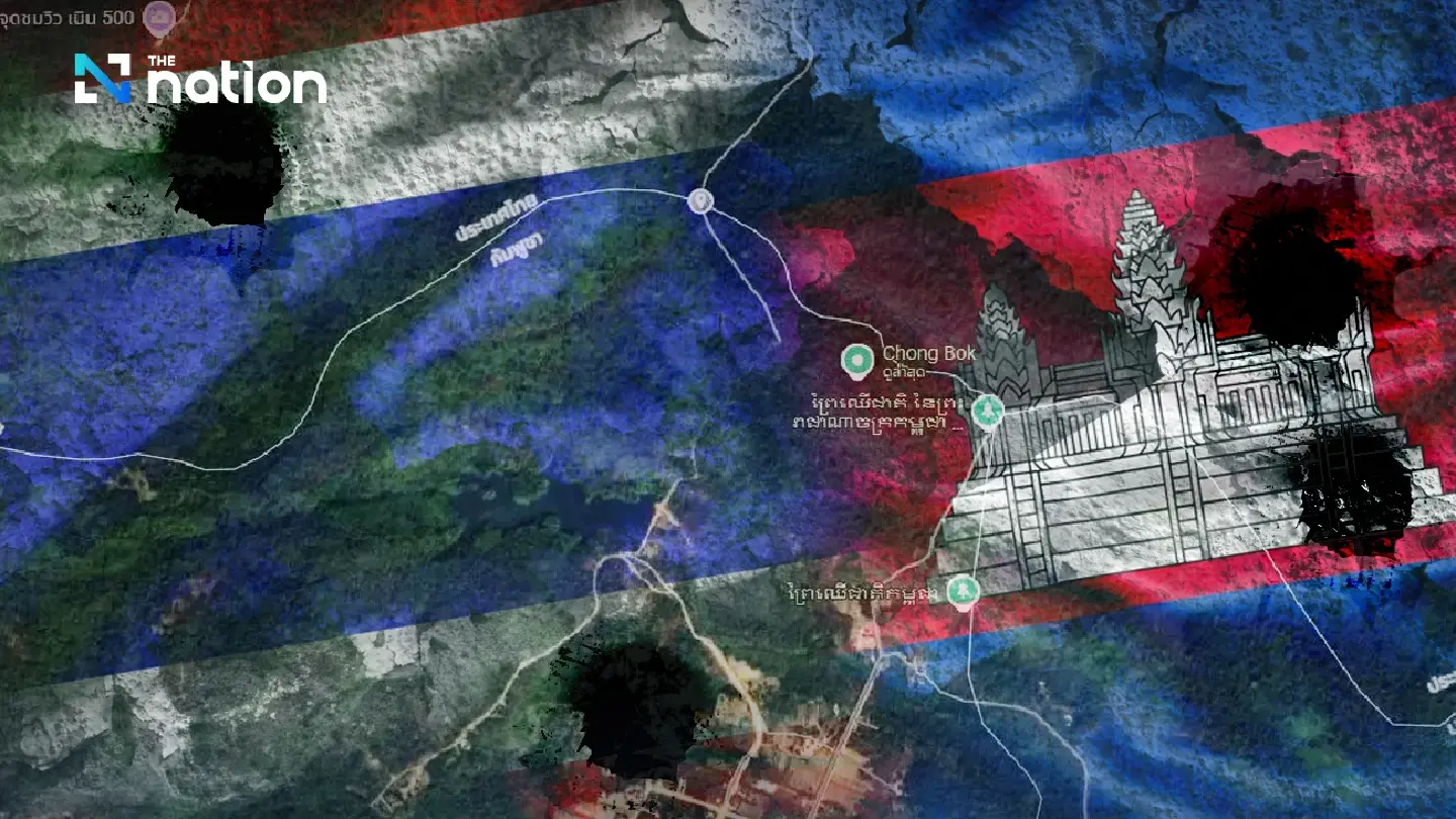 Cambodia sees black, Thailand sees white: When the truth is torn in two