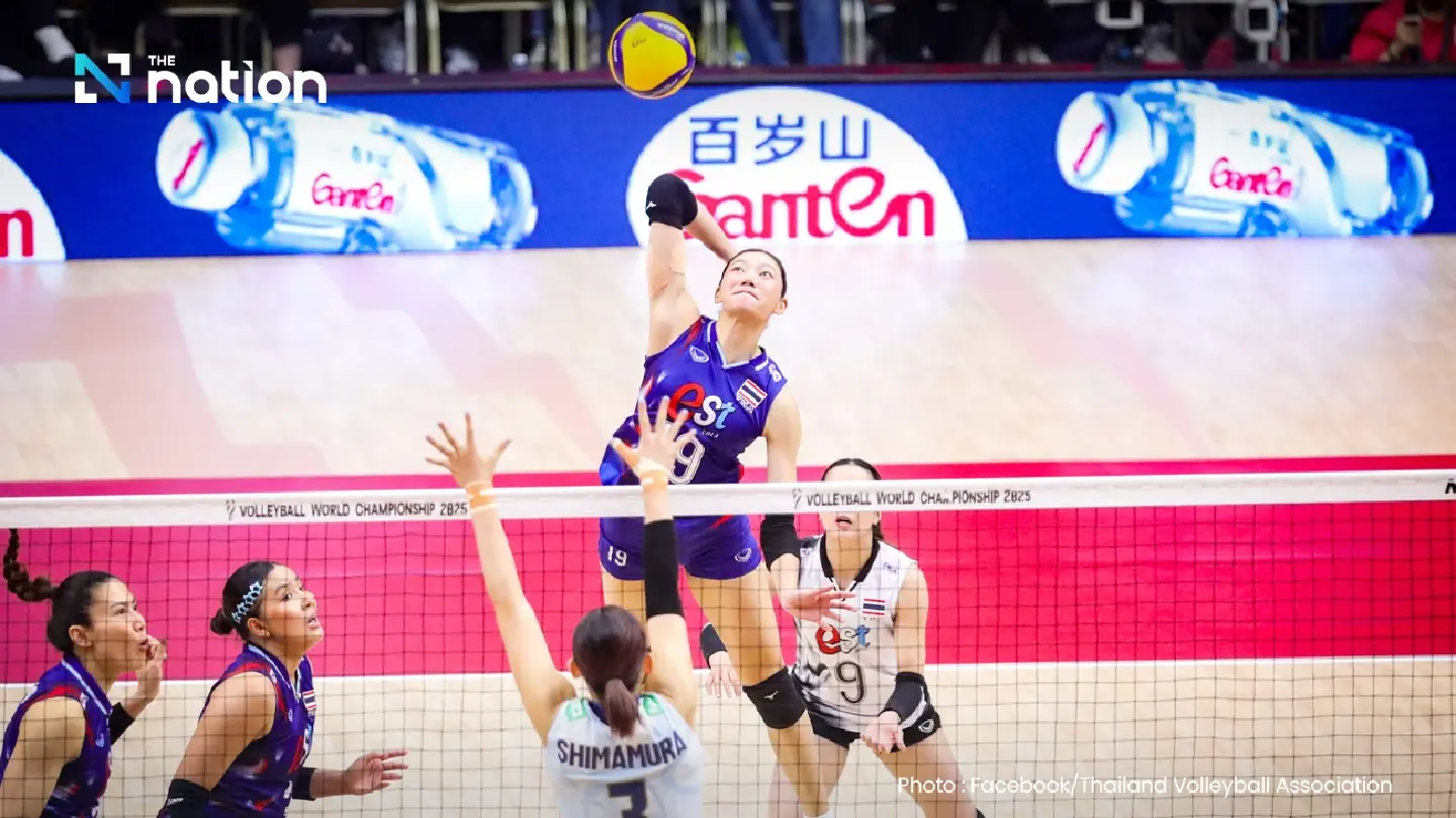 Thailand women’s volleyball team exit World Championship after 0-3 loss to Japan