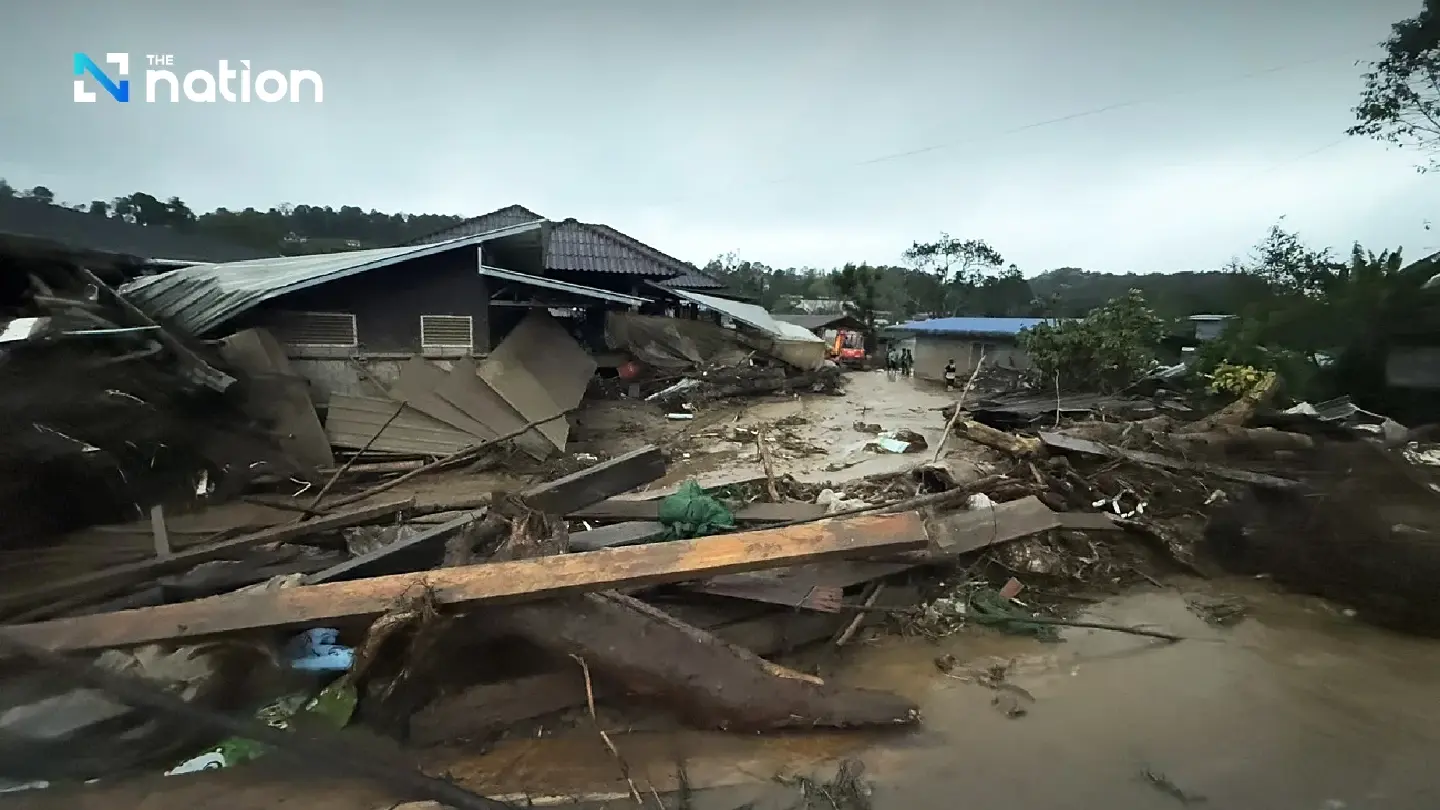 Urgent relief operation in Pang Ung landslide as death toll rises to 4