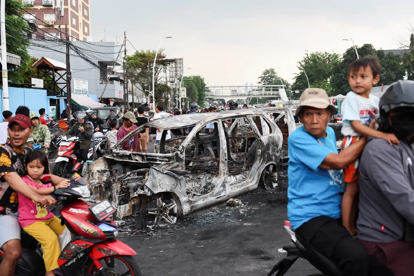 Indonesia’s Prabowo cancels China visit as protests intensify and parliament buildings burn