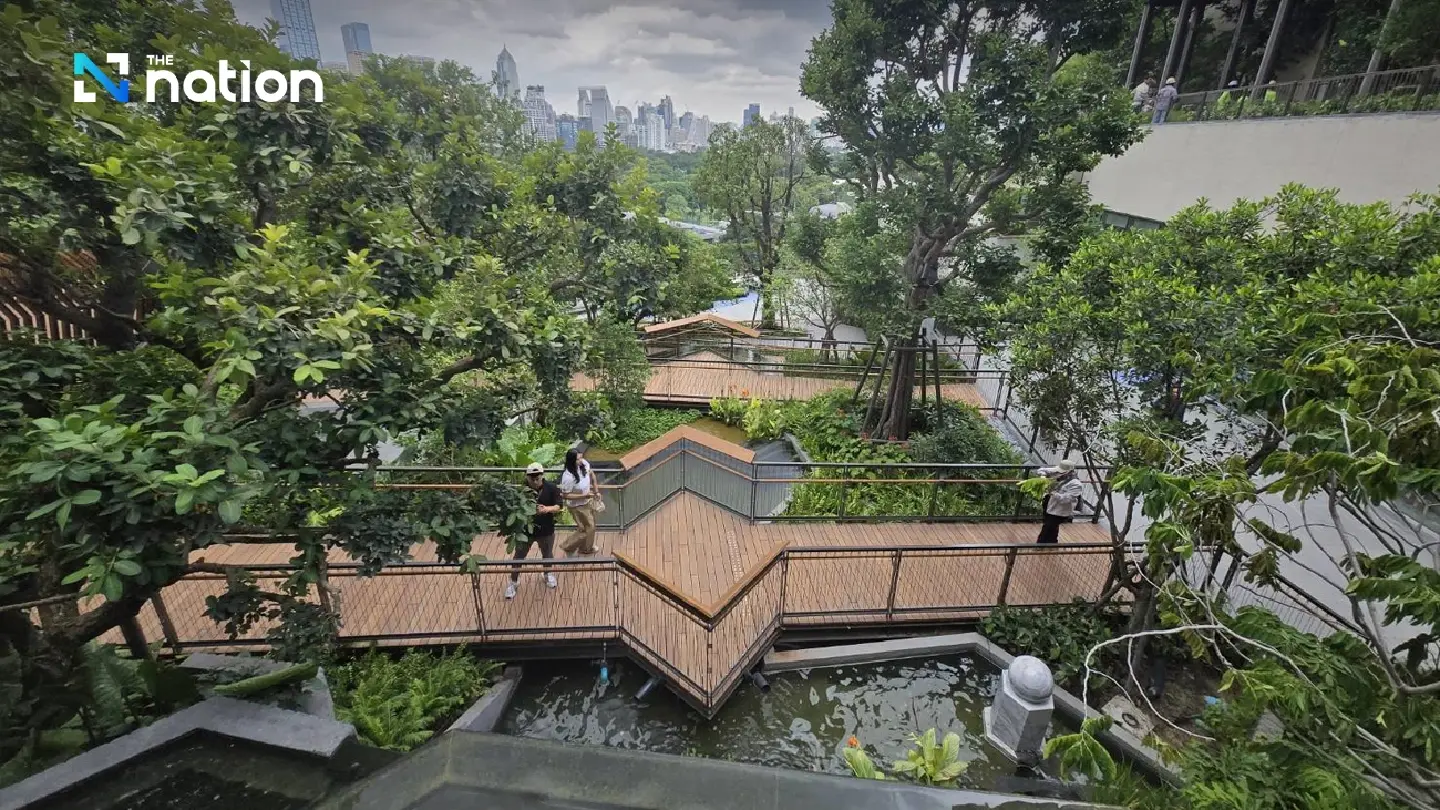 Thailand Opens Largest Urban Rooftop Garden to Revive Bangkok's Historic Silom District