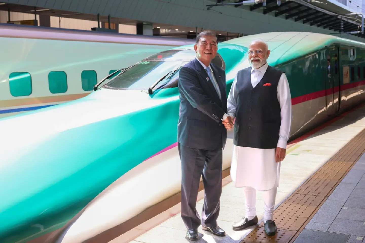 Japan PM Ishiba, India's Modi visit northeastern chip plant