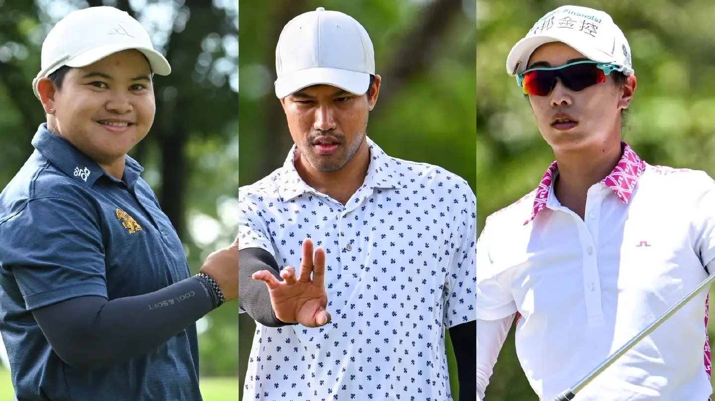 P.K., Natchapol and Yao share three-way lead at TrustGolf Asian Mixed 3 P.K., Natchapol and Yao share three-way lead at TrustGolf Asian Mixed 3
