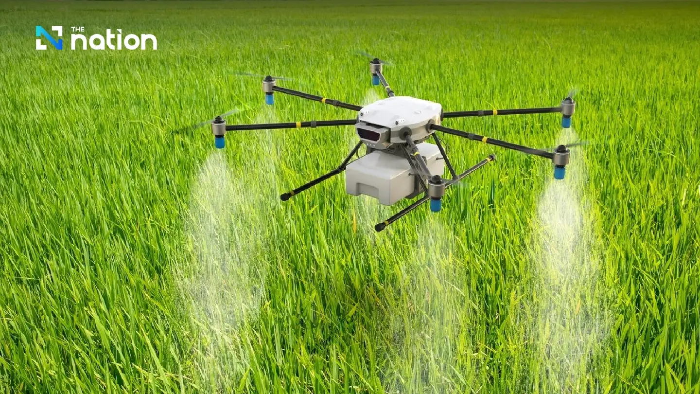 Farmers urge government to relax drone flight ban to reduce costs amid falling rice prices