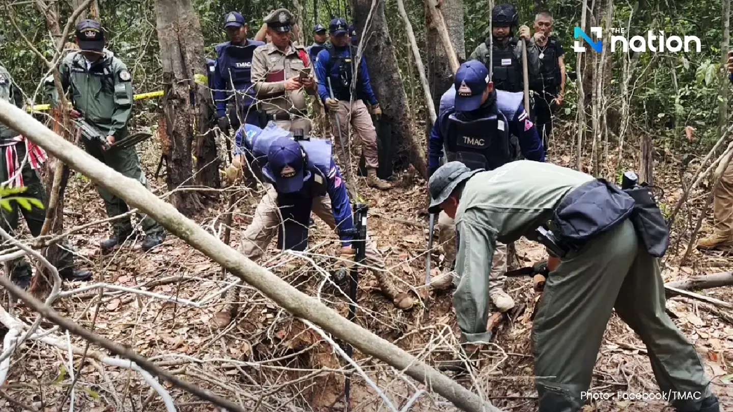 Surin border sees a sharp rise in unexploded ordnance, raising safety concerns Surin border sees a sharp rise in unexploded ordnance, raising safety concerns