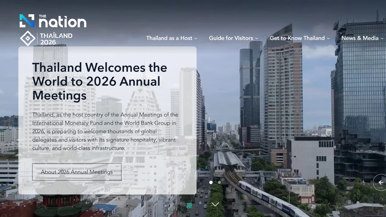 Thailand Launches Official Website for 2026 IMF-World Bank Meetings