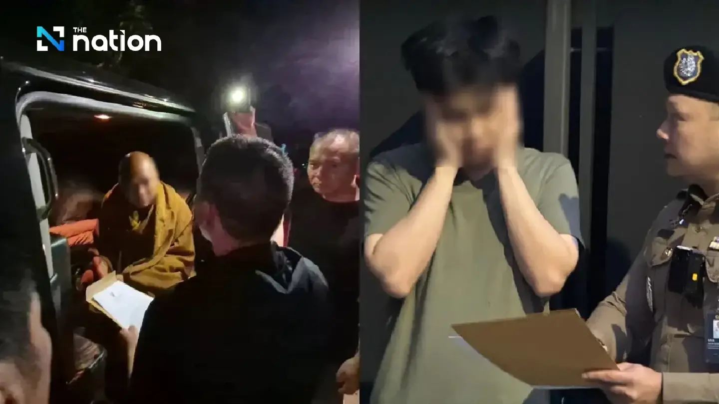 CIB arrests former abbot Phra Alongkot and faith influencer over temple donation fraud CIB arrests former abbot Phra Alongkot and faith influencer over temple donation fraud