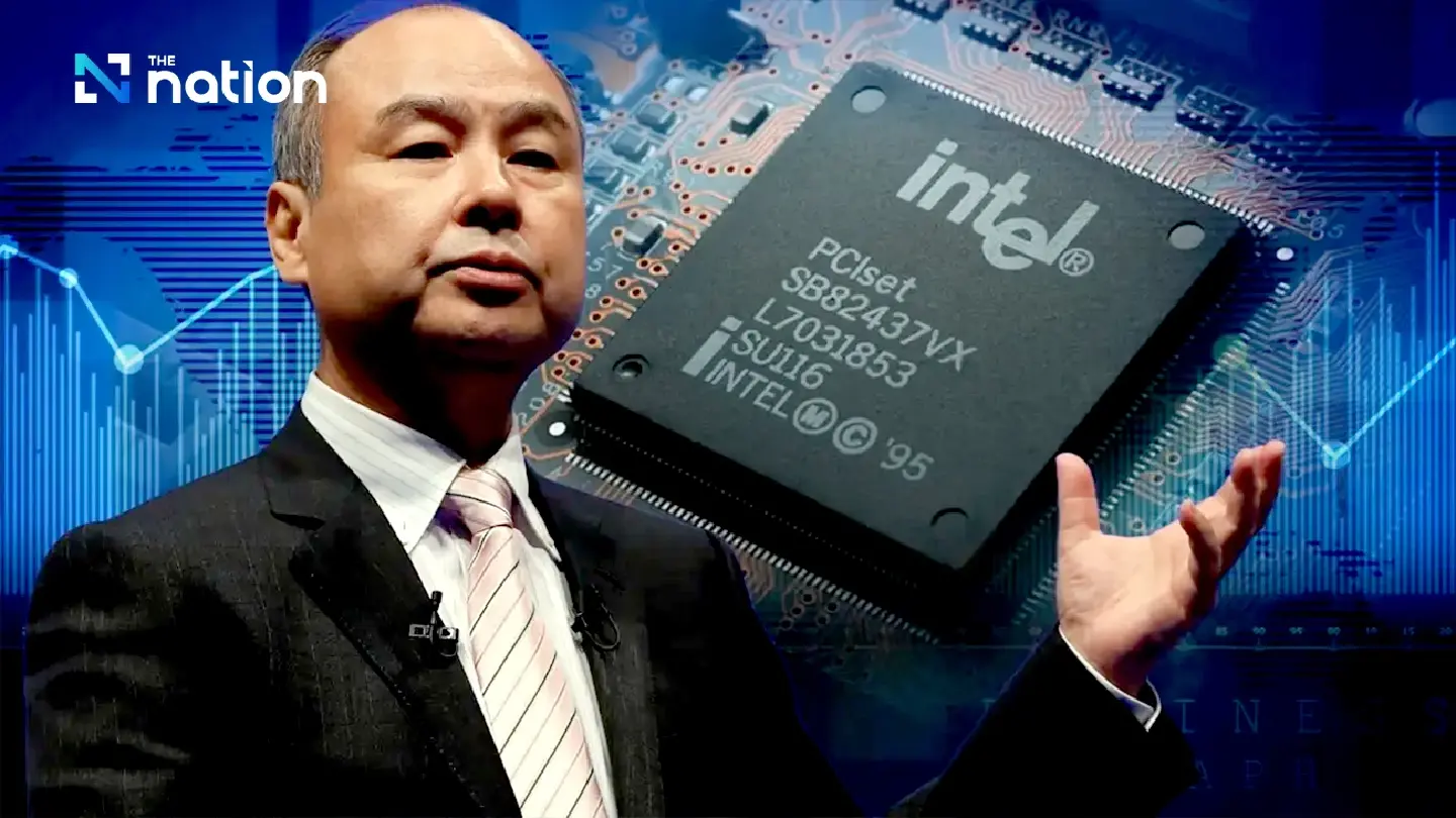 SoftBank invests 65 billion baht in Intel shares as chip giant eyes comeback SoftBank invests 65 billion baht in Intel shares as chip giant eyes comeback