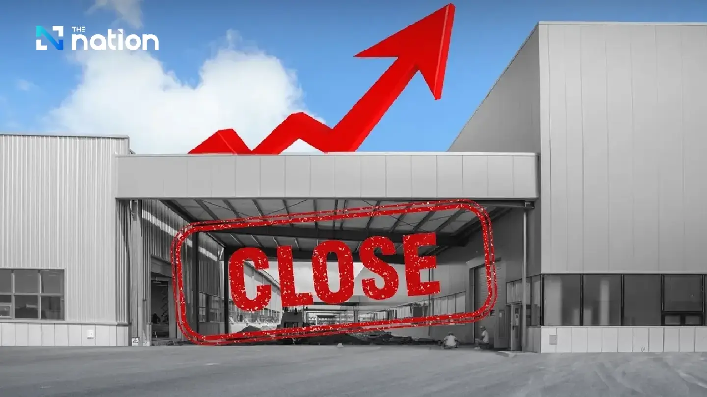 Thai industrial sector faces mounting pressure as factory closures match new openings in June Thai industrial sector faces mounting pressure as factory closures match new openings in June