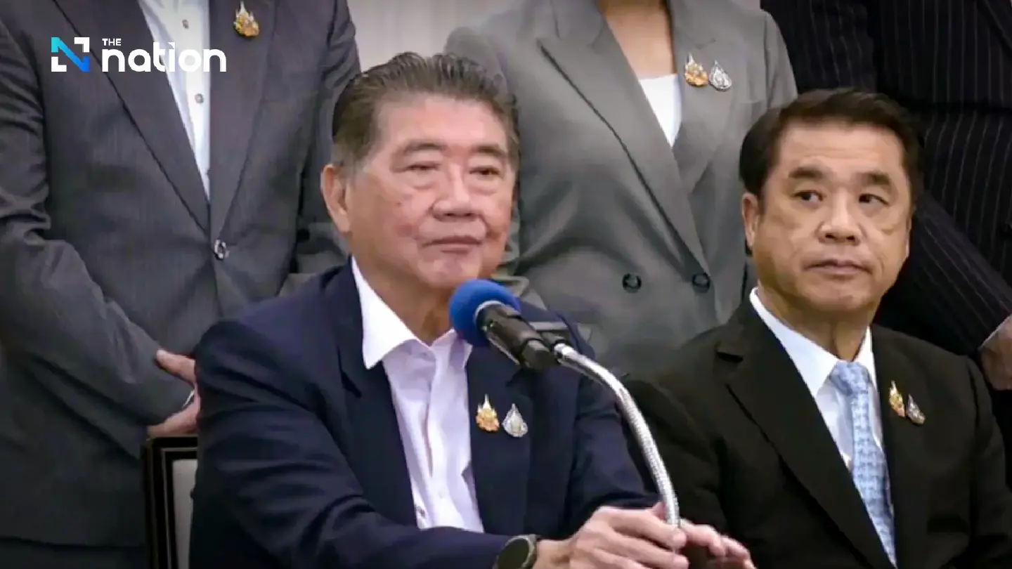 Phumtham and five coalition leaders vow to press ahead with PM vote; Kla Tham Party absent