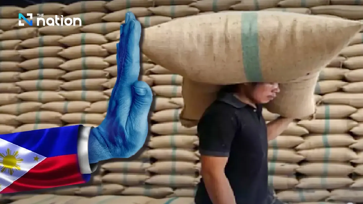 Philippines suspends rice imports for 60 days, hitting Thai exporters Philippines suspends rice imports for 60 days, hitting Thai exporters