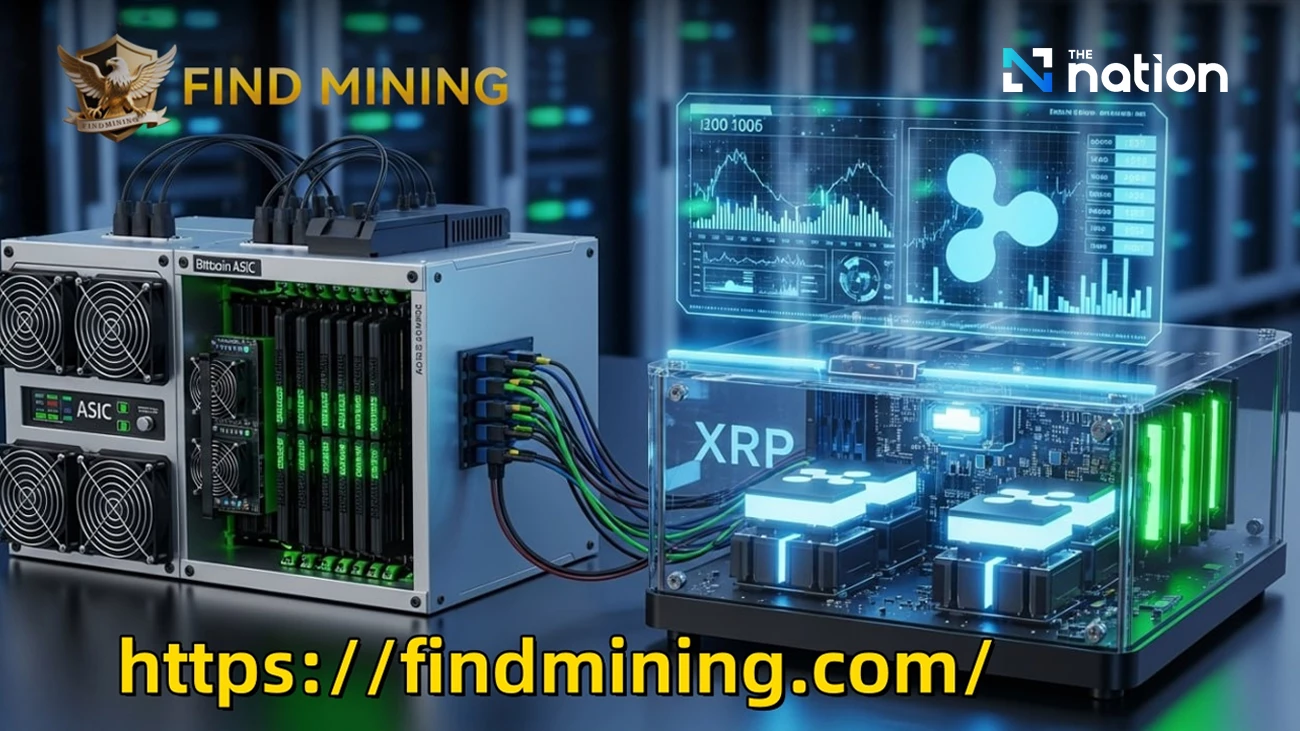 Find Mining Allows XRP Holders to Earn $9,800 a Day - Find Mining Launches  XRP-Based Cloud