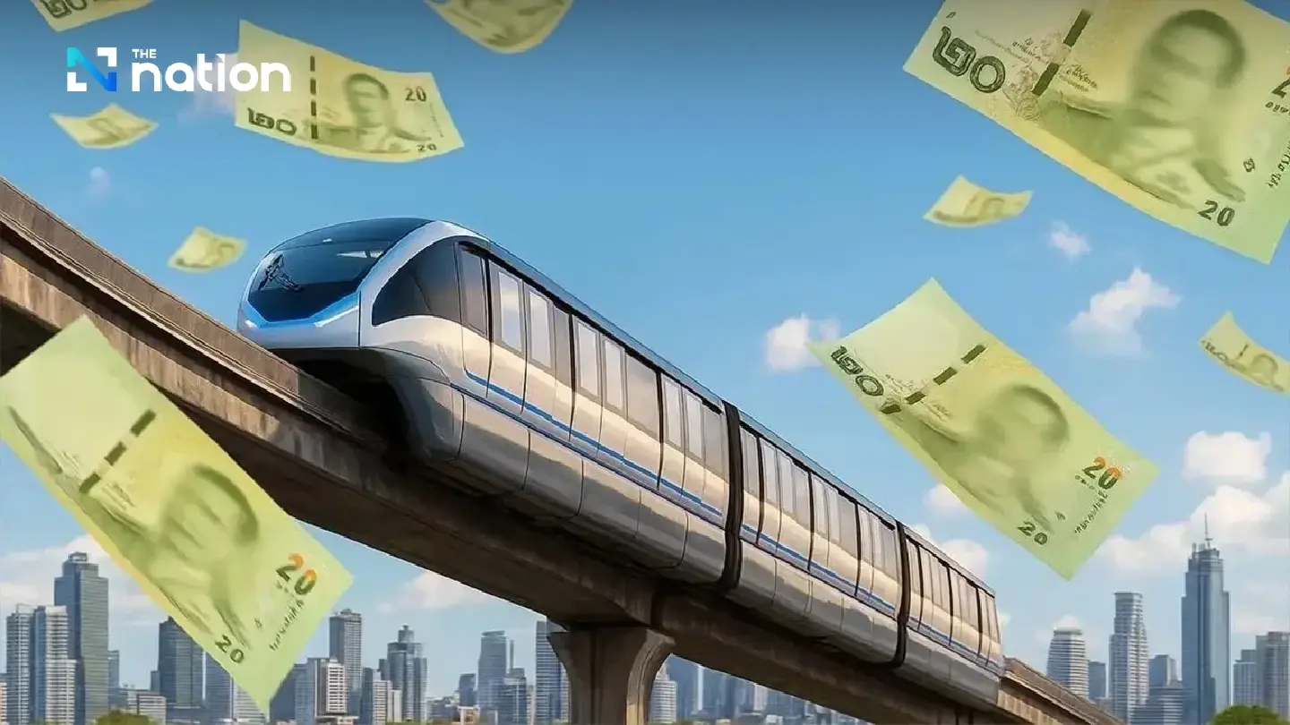20-baht flat fare for electric railways may be delayed as new laws not ready 20-baht flat fare for electric railways may be delayed as new laws not ready
