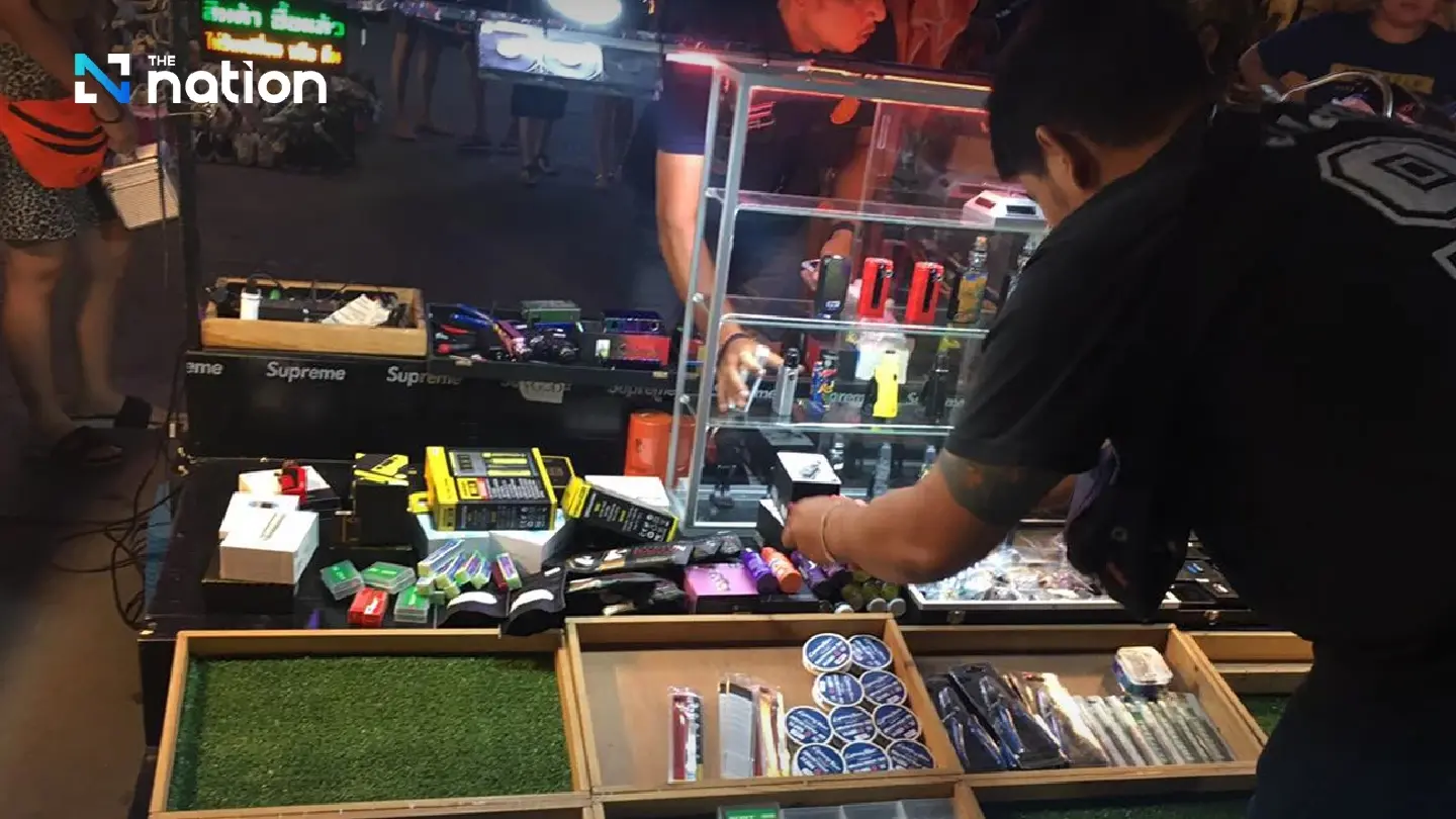 Over 4 million e-cigarettes worth 580m baht seized in crackdowns this year