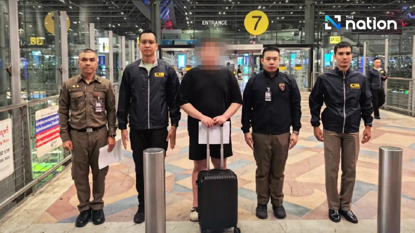 South Korean arrested at Suvarnabhumi for allegedly laundering crypto into gold worth 1.65bn baht