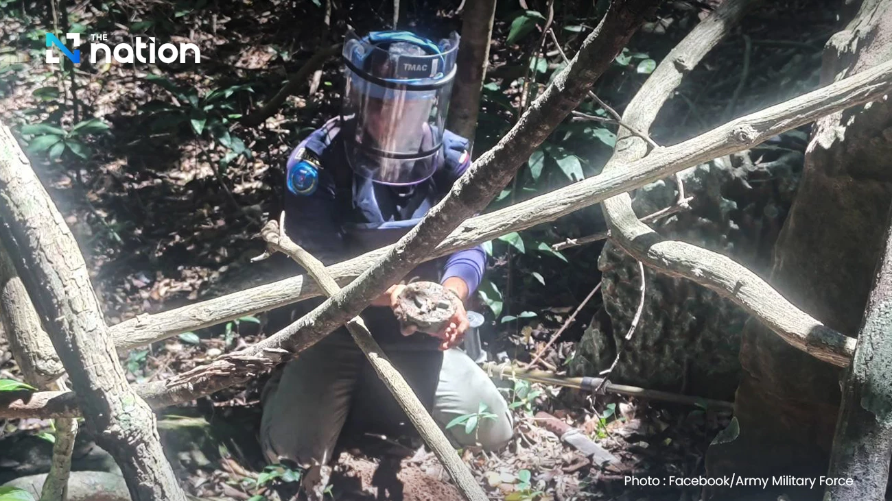 11-day operation clears over 480 explosive items in Thai-Cambodian border provinces