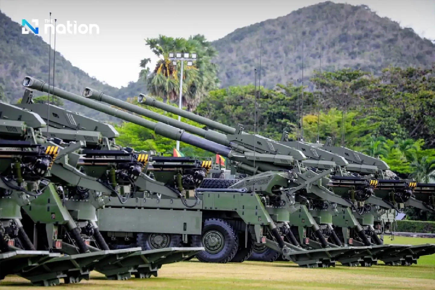 Royal Thai Navy Receives Domestically Produced 155mm Howitzers Royal Thai Navy Receives Domestically Produced 155mm Howitzers