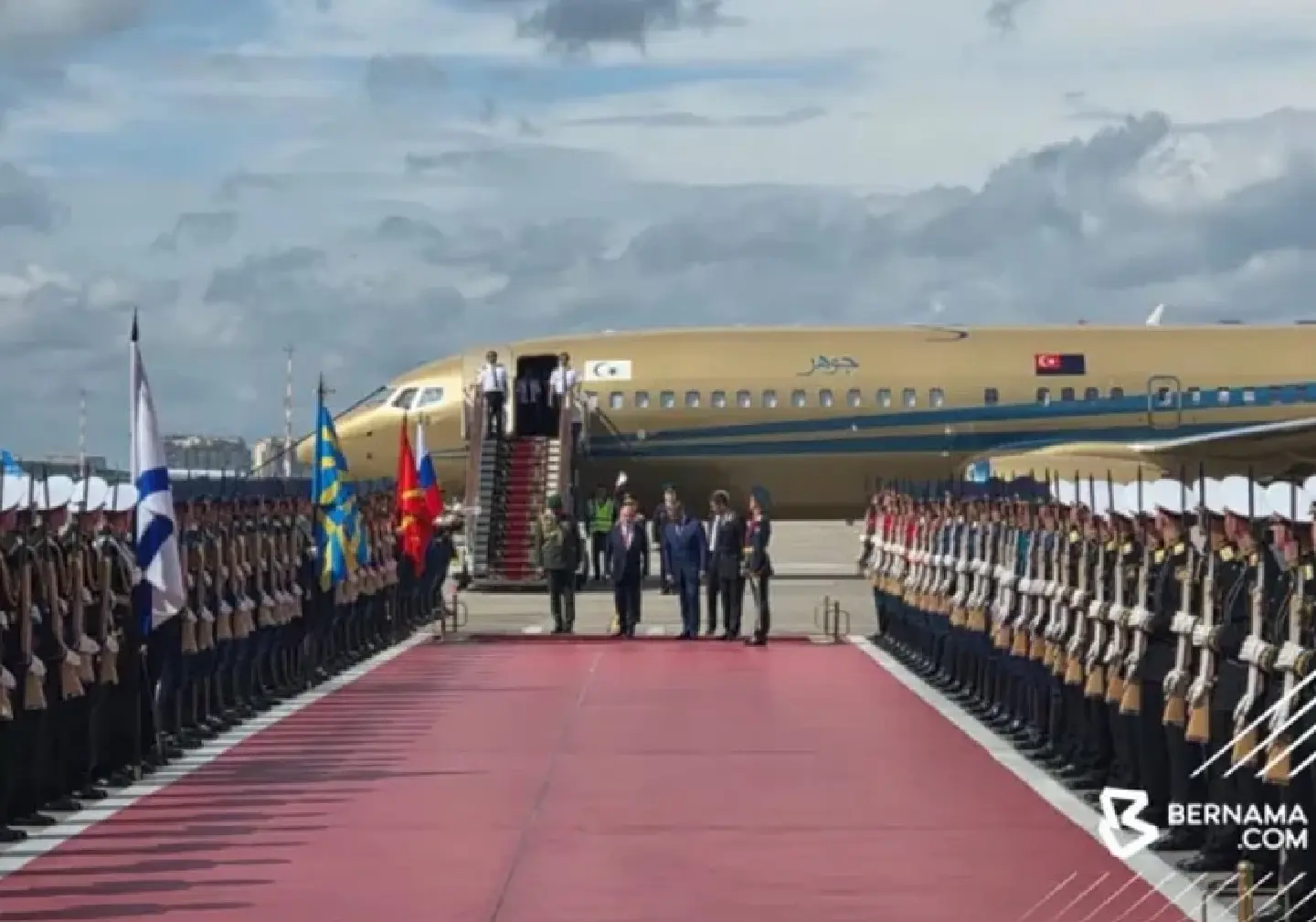 Malaysian Sultan Ibrahim arrives in Russia for his maiden state visit Malaysian Sultan Ibrahim arrives in Russia for his maiden state visit