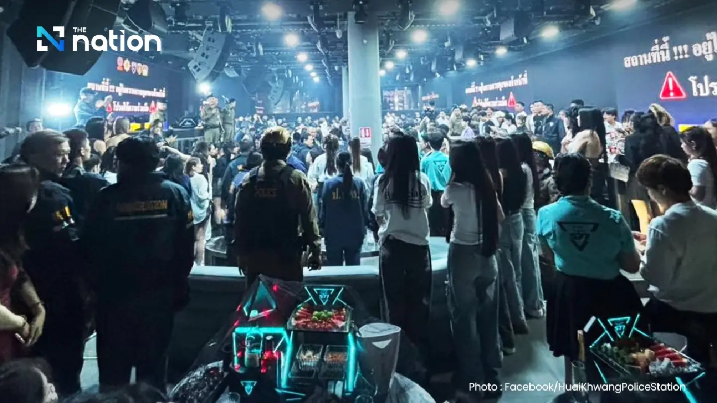 Police Bust Illegally Operating Chinese Nightclub in Bangkok Police Bust Illegally Operating Chinese Nightclub in Bangkok