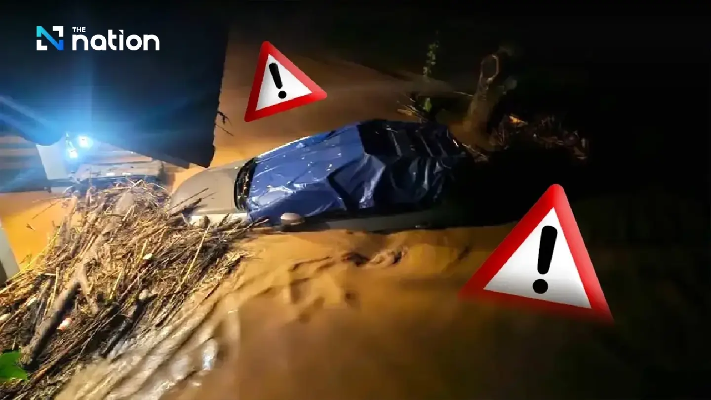 Flood and landslide warning in Phrae’s Rong Kwang