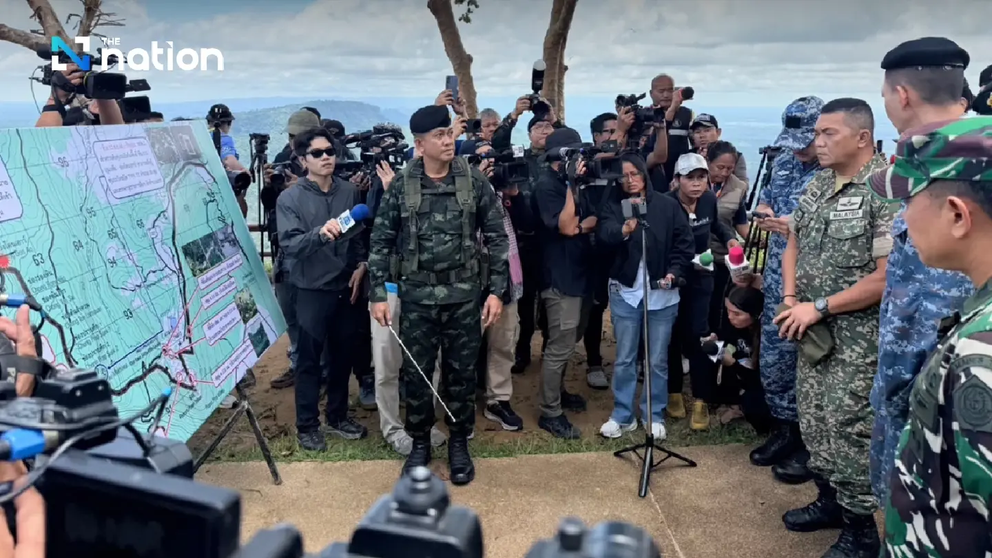 ASEAN IOT visits Pha Mo E Dang, key site in territorial dispute