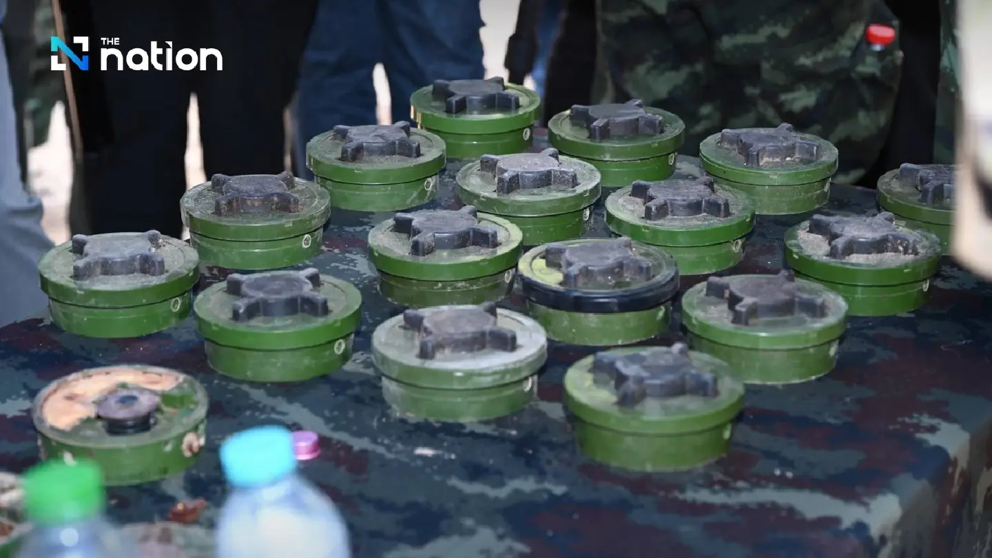 Thai military: Cambodia liable for 3,700 landmines stockpiled