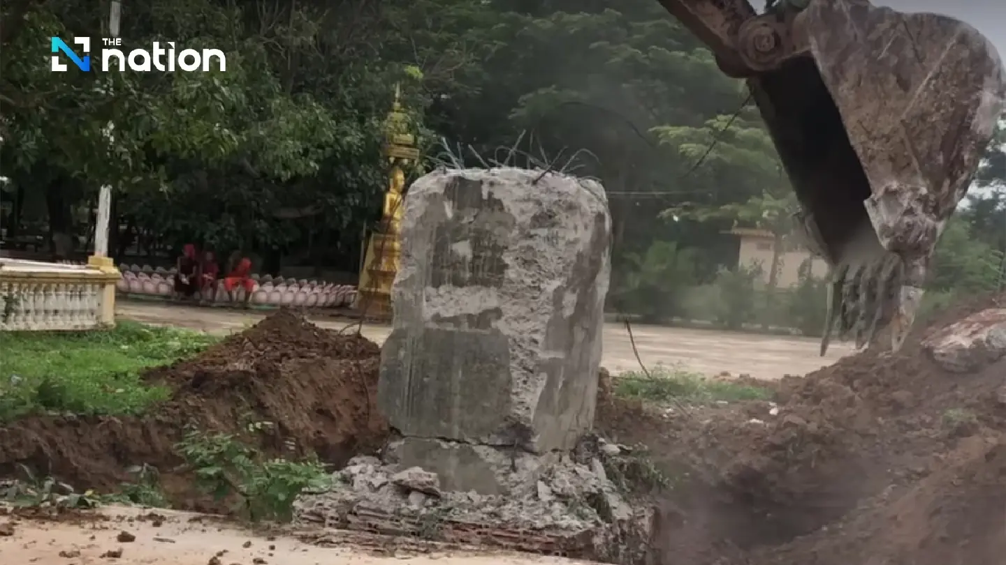Army clarifies viral video of concrete post is not Thai–Cambodian border marker