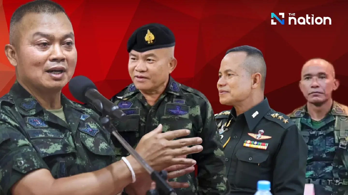 Who are the 3 candidates for Second Army Region chief after Boonsin?