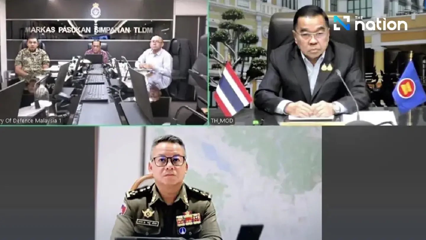 Trilateral video conference held ahead of border committee meeting in Kuala Lumpur