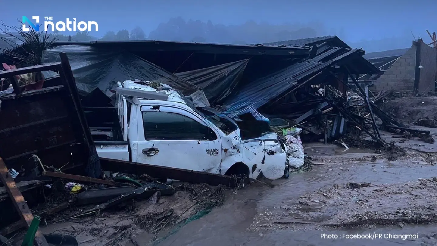 Landslide in Chiang Mai kills two, injures dozens, child missing