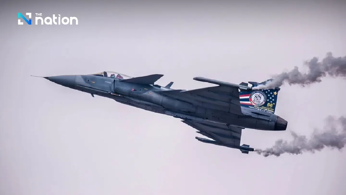 Cabinet approves 100 billion baht economic compensation for Gripen jet purchase